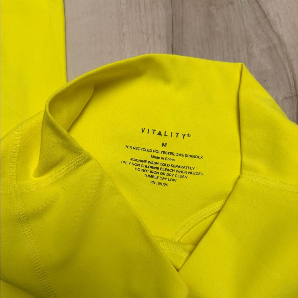 Balance Athletica Bright Yellow Activewear - Picture 3 of 4